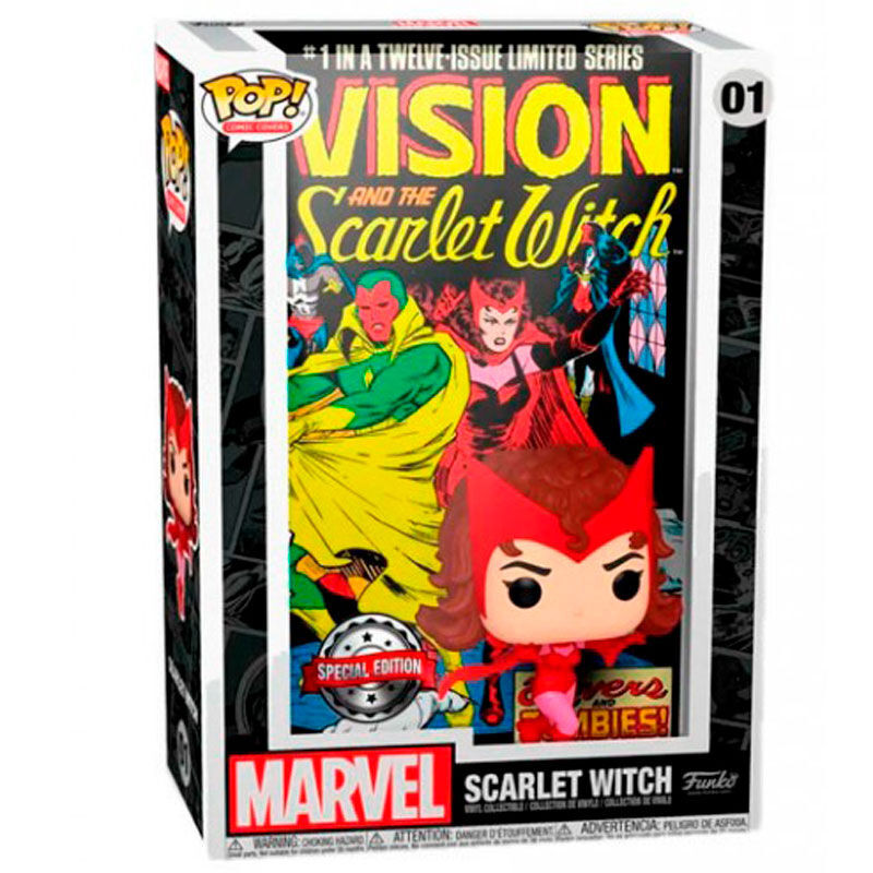 SCARLET WITCH COMIC COVERS / MARVEL / FIGURINE FUNKO POP / EXCLUSIVE SPECIAL EDITION