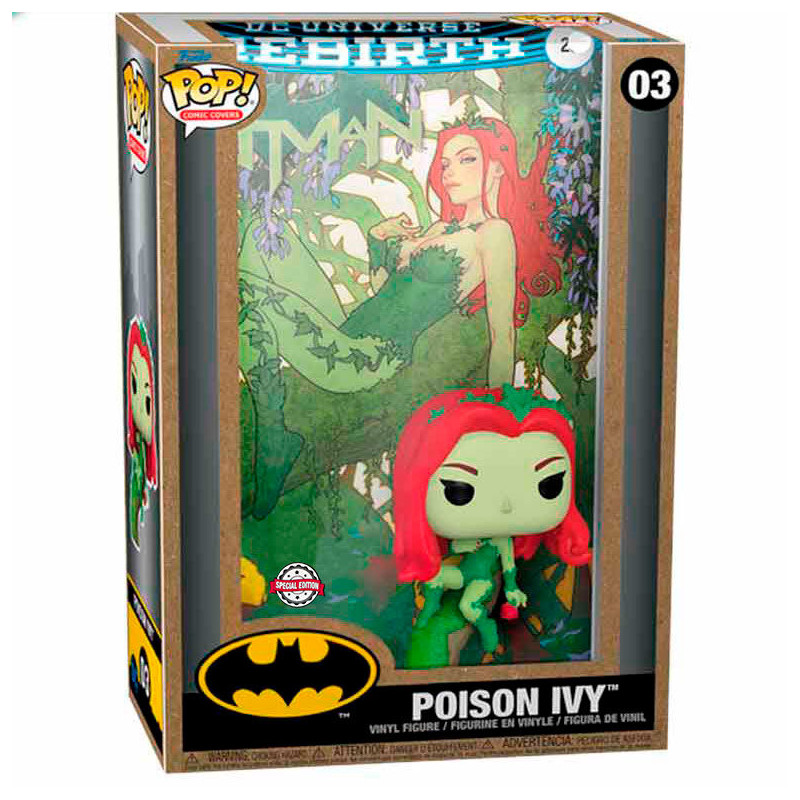 POISON IVY COMIC COVERS / BATMAN / FIGURINE FUNKO POP / EXCLUSIVE SPECIAL EDITION