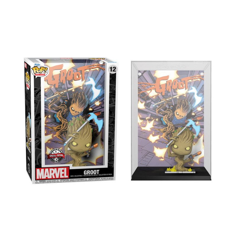 GROOT COMIC COVERS / MARVEL / FIGURINE FUNKO POP / EXCLUSIVE SPECIAL EDITION