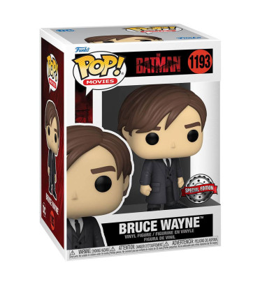BRUCE WAYNE / THE BATMAN / FIGURINE FUNKO POP / EXCLUSIVE SPECIAL EDITION BRUCE WAYNE / THE BATMAN / FIGURINE FUNKO POP / EXCLUSIVE SPECIAL EDITION