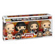 4 PACK PHILIP ANSELMO,VINNIE PAUL,DIMEBAG DARRELL,REX BROWN / PANTERA / FIGURINE FUNKO POP