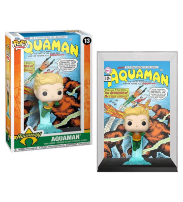 AQUAMAN COMIC COVERS / AQUAMAN / FIGURINE FUNKO POP