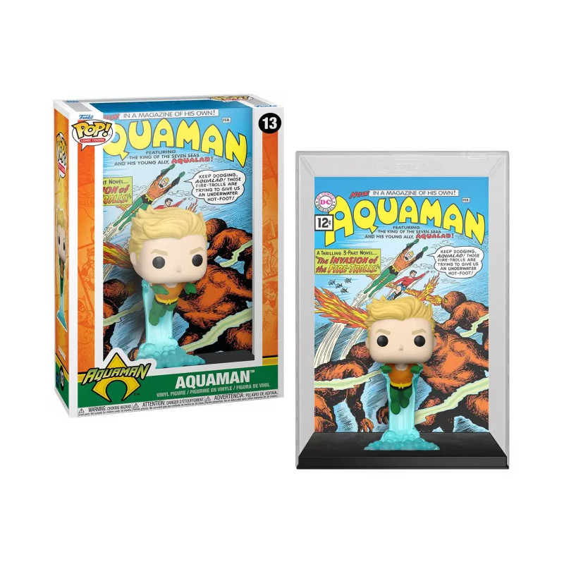 AQUAMAN COMIC COVERS / AQUAMAN / FIGURINE FUNKO POP