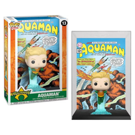 AQUAMAN COMIC COVERS / AQUAMAN / FIGURINE FUNKO POP