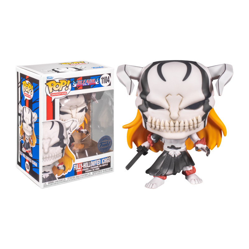 FULLY HOLLOWFIED ICHIGO / BLEACH / FIGURINE FUNKO POP / EXCLUSIVE SPECIAL EDITION