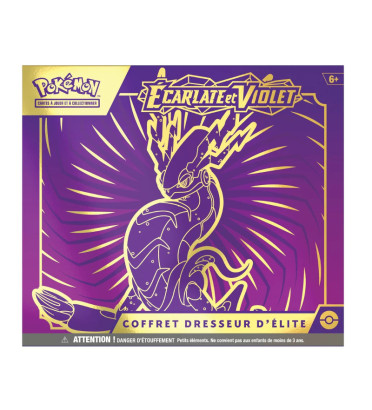 COFFRET DRESSEUR ECARLATE ET VIOLET / CARTE POKEMON VF