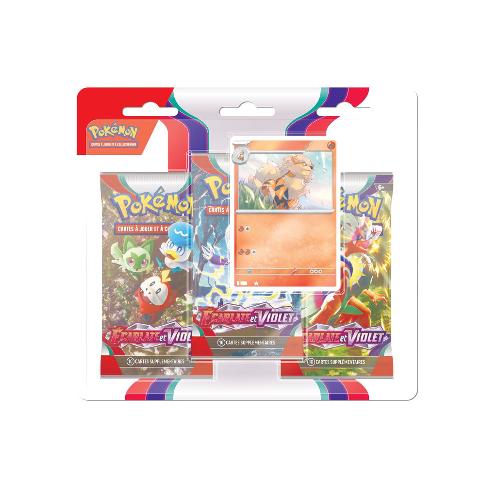 Pokémon - Coffret Dresseur d'Élite - Ecarlate et Violet 9 boosters EV01 -  Modèle aléatoire