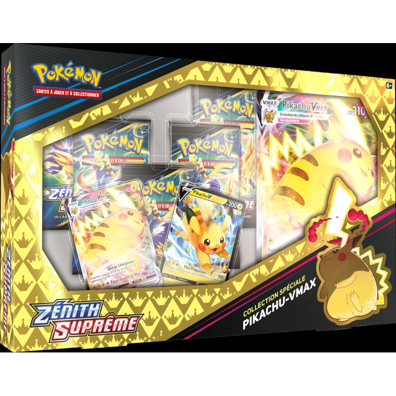 Coffret Pikachu VMAX Zénith Suprême - Édition Améliorée