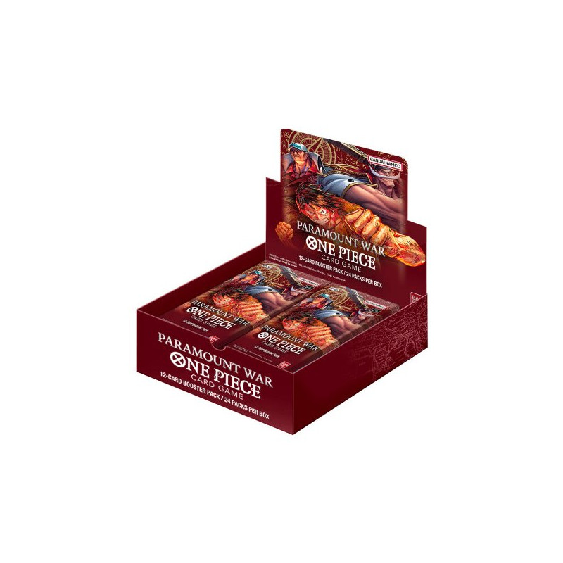 BOITE DE 24 BOOSTERS ONE PIECE PARAMOUNT WAR / CARTE VERSION