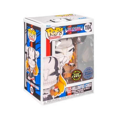 FULLY HOLLOWFIED ICHIGO / BLEACH / FIGURINE FUNKO POP / EXCLUSIVE SPECIAL EDITION / CHASE