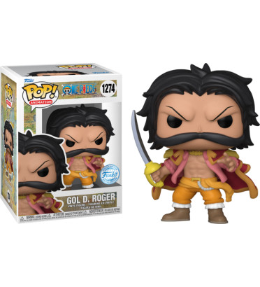 GOL D ROGER / ONE PIECE / FIGURINE FUNKO POP / EXCLUSIVE SPECIAL EDITION / GITD