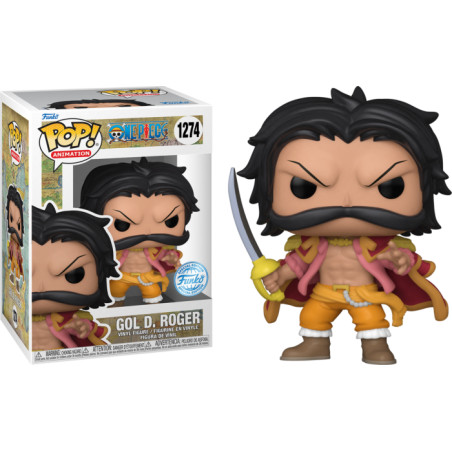 GOL D ROGER / ONE PIECE / FIGURINE FUNKO POP / EXCLUSIVE SPECIAL EDITION