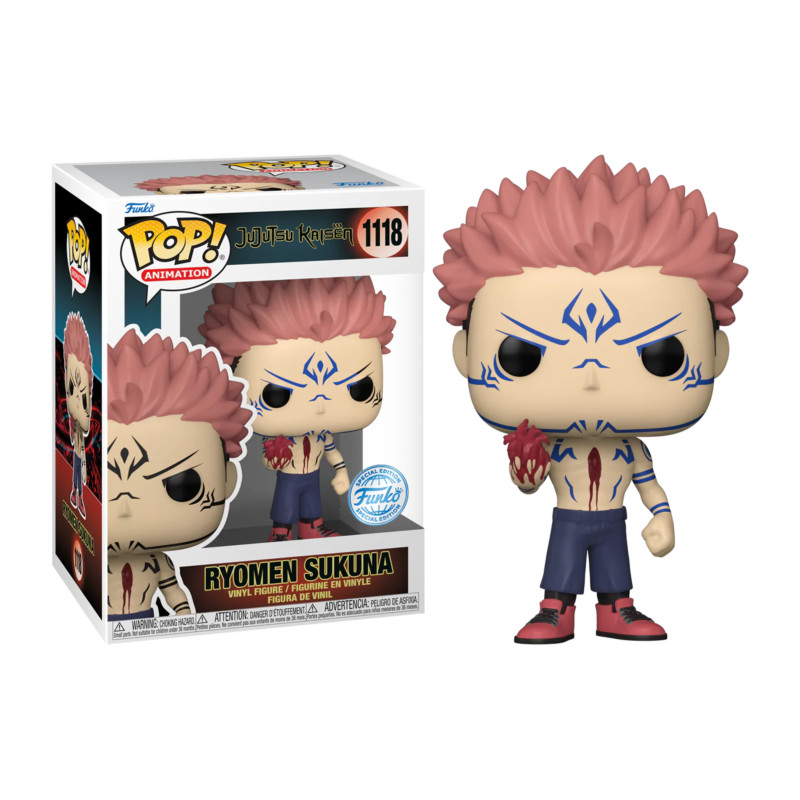 RYOMEN SUKUNA / JUJUTSU KAISEN / FIGURINE FUNKO POP / EXCLUSIVE SPECIAL EDITION