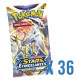 LOT DE 36 BOOSTERS STARS ETINCELLANTES SORTIE DE COFFRETS ABIMEES / CARTE POKEMON VF