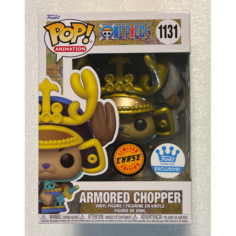 Figurine Armored Chopper / One Piece / Funko Pop Animation 1131 / Exclusive  Funko Shop / Chase