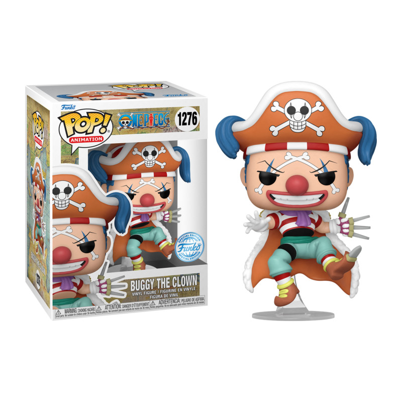 BUGGY THE CLOWN / ONE PIECE / FIGURINE FUNKO POP / EXCLUSIVE SPECIAL EDITION