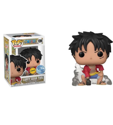 LUFFY GEAR TWO / ONE PIECE / FIGURINE FUNKO POP / EXCLUSIVE SPECIAL EDITION / CHASE