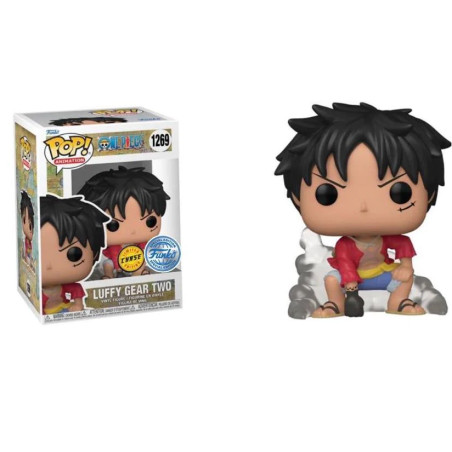LUFFY GEAR TWO / ONE PIECE / FIGURINE FUNKO POP / EXCLUSIVE SPECIAL EDITION / CHASE