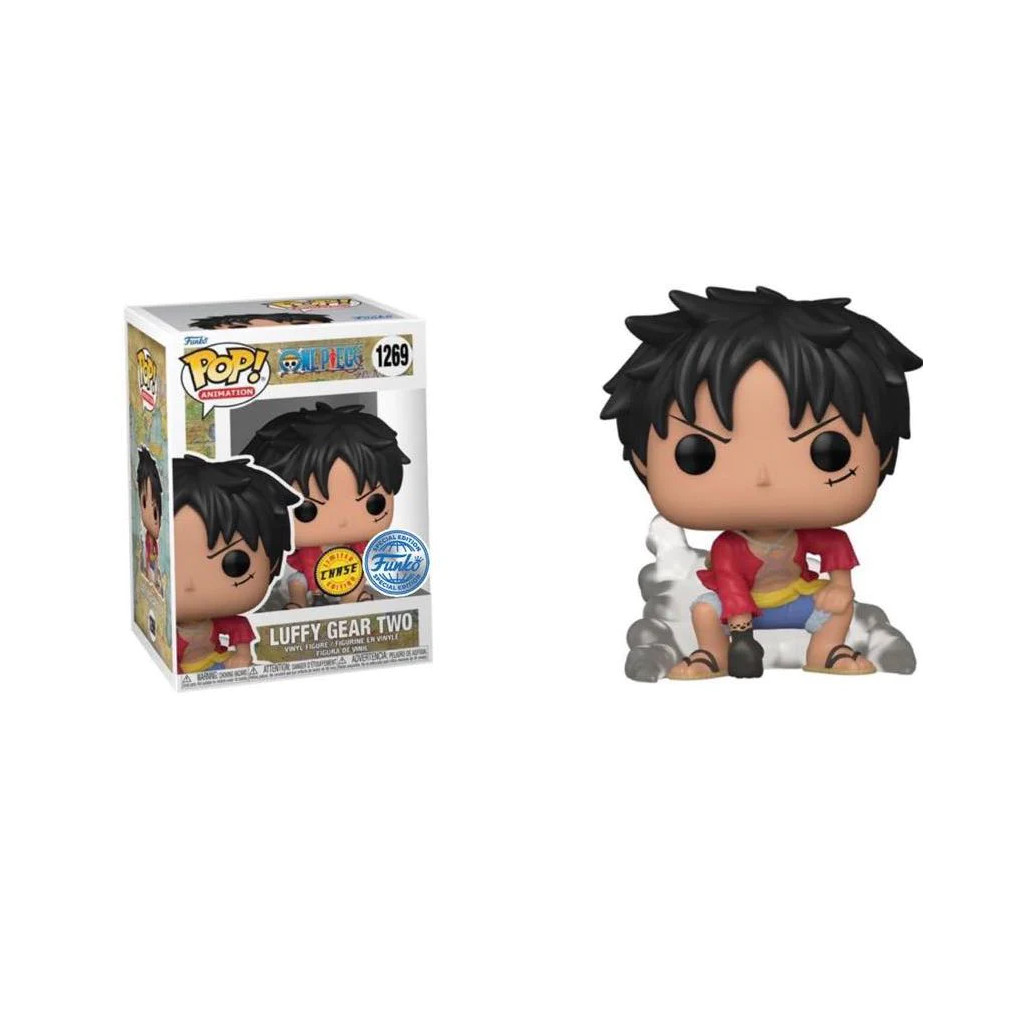 LUFFY GEAR TWO ONE PIECE FIGURINE FUNKO POP EXCLUSIVE SPECIAL EDITION CHASE