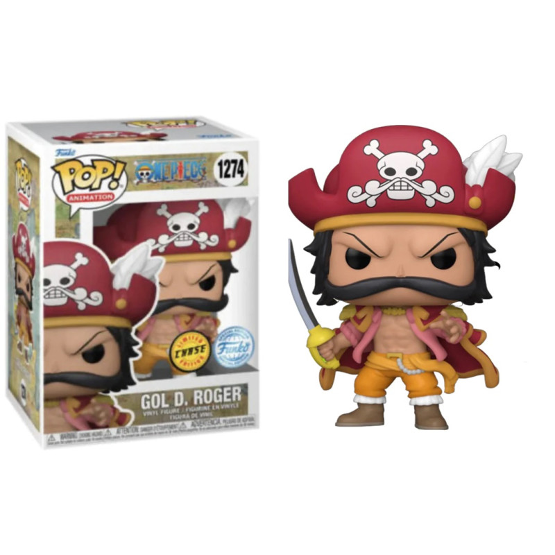 GOL D ROGER / ONE PIECE / FIGURINE FUNKO POP / EXCLUSIVE SPECIAL EDITION / CHASE