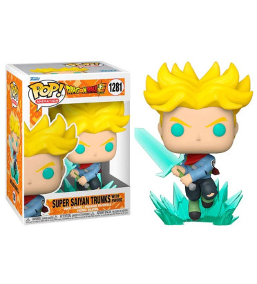 SUPER SAIYAN TRUNKS WITH SWORD / DRAGON BALL SUPER / FIGURINE FUNKO POP SUPER SAIYAN TRUNKS WITH SWORD / DRAGON BALL SUPER / FIGURINE FUNKO POP