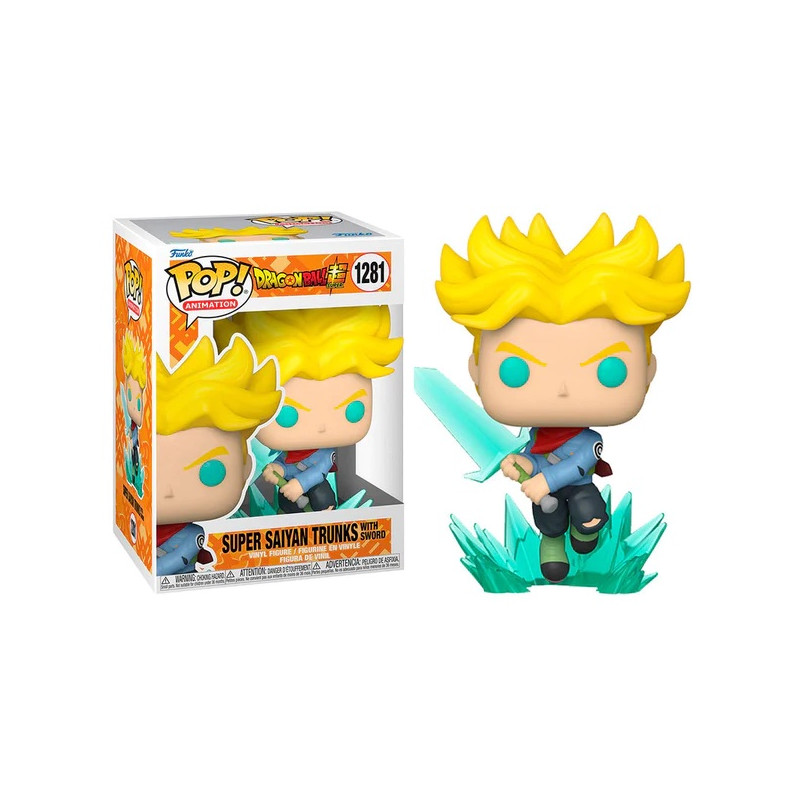 SUPER SAIYAN TRUNKS WITH SWORD / DRAGON BALL SUPER / FIGURINE FUNKO POP