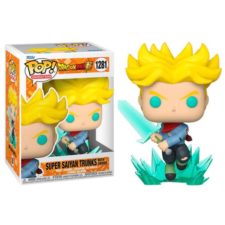 SUPER SAIYAN TRUNKS WITH SWORD / DRAGON BALL SUPER / FIGURINE FUNKO POP