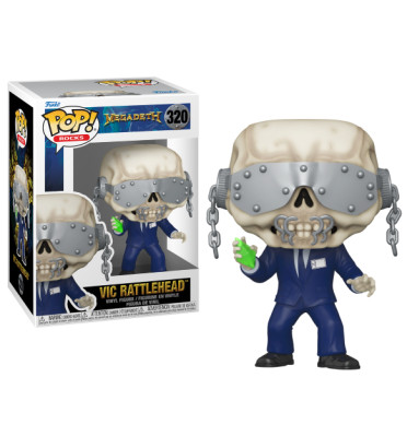 VIC RATTLEHEAD / MEGADETH / FIGURINE FUNKO POP