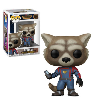 ROCKET / LES GARDIENS DE LA GALAXIE 3 / FIGURINE FUNKO POP ROCKET / LES GARDIENS DE LA GALAXIE 3 / FIGURINE FUNKO POP