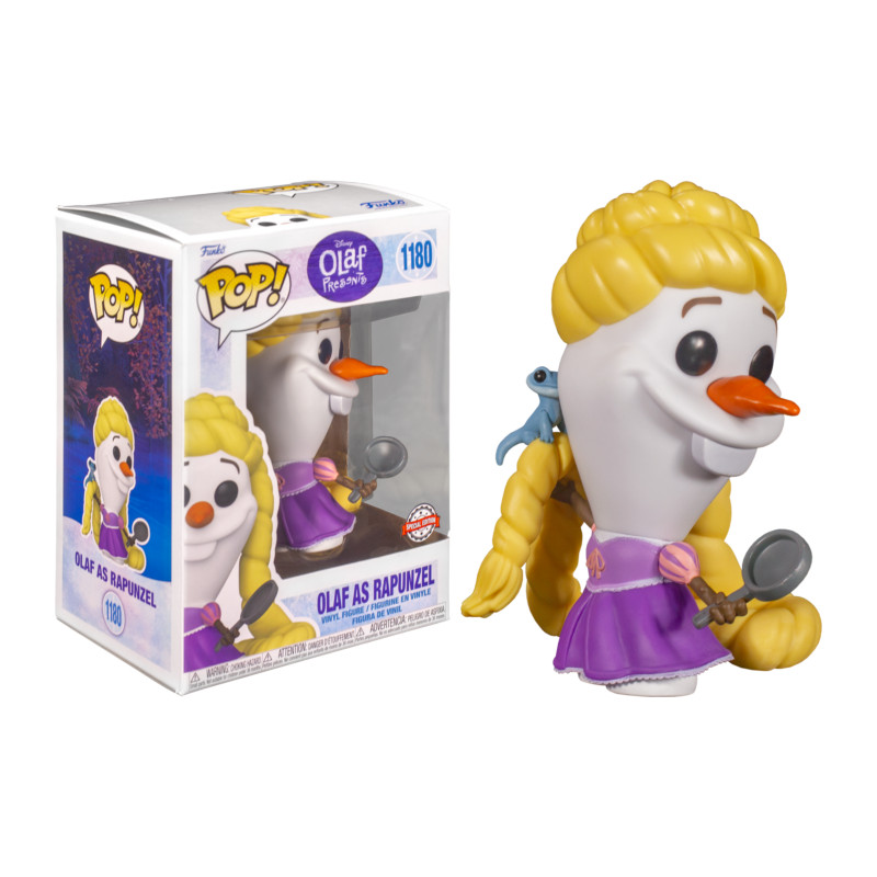 OLAF AS RAPUNZEL / LA REINE DES NEIGES / FIGURINE FUNKO POP / EXCLUSIVE SPECIAL EDITION