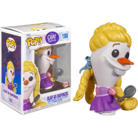 OLAF AS RAPUNZEL / LA REINE DES NEIGES / FIGURINE FUNKO POP / EXCLUSIVE SPECIAL EDITION