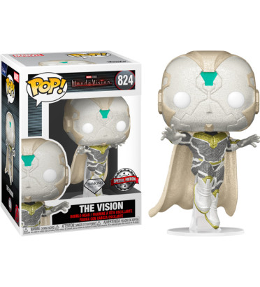 THE VISION / WANDAVISION / FIGURINE FUNKO POP / EXCLUSIVE SPECIAL EDITION / DIAMOND THE VISION / WANDAVISION / FIGURINE FUNKO POP / EXCLUSIVE SPECIAL EDITION / DIAMOND
