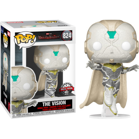 THE VISION / WANDAVISION / FIGURINE FUNKO POP / EXCLUSIVE SPECIAL EDITION / DIAMOND