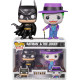 2 PACK BATMAN AND JOKER METALLIC / BATMAN / FIGURINE FUNKO POP / EXCLUSIVE SPECIAL EDITION