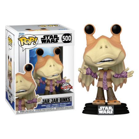 JAR JAR BINKS / STAR WARS / FIGURINE FUNKO POP / EXCLUSIVE SPECIAL EDITION