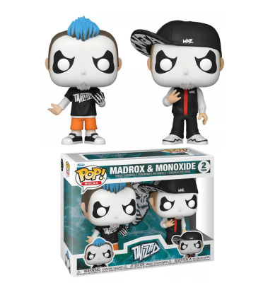 2 PACK MADROX ET MONOXIDE / TWIZTID / FIGURINE FUNKO POP