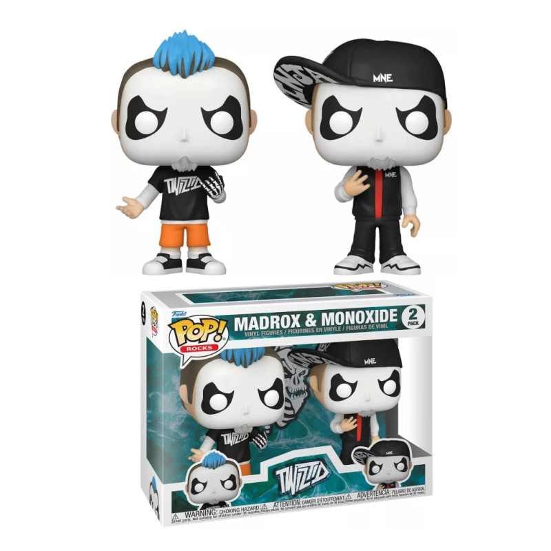 2 PACK MADROX ET MONOXIDE / TWIZTID / FIGURINE FUNKO POP