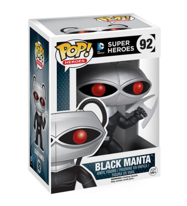 BLACK MANTA / SUPER HEROES / FIGURINE FUNKO POP BLACK MANTA / SUPER HEROES / FIGURINE FUNKO POP