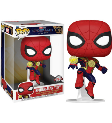 SPIDER-MAN INTEGRATED SUIT SUPER OVERSIZED / SPIDER-MAN NO WAY HOME / FIGURINE FUNKO POP / EXCLUSIVE SPECIAL EDITION SPIDER-MAN INTEGRATED SUIT SUPER OVERSIZED / SPIDER-MAN NO WAY HOME / FIGURINE FUNKO POP / EXCLUSIVE SPECIAL EDITION