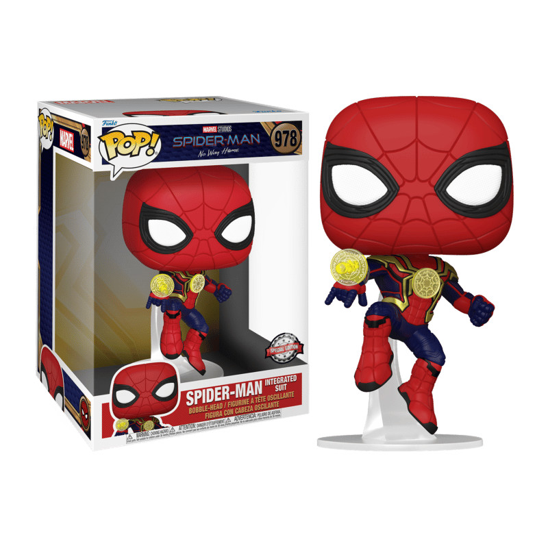 SPIDER-MAN INTEGRATED SUIT SUPER OVERSIZED / SPIDER-MAN NO WAY HOME / FIGURINE FUNKO POP / EXCLUSIVE SPECIAL EDITION