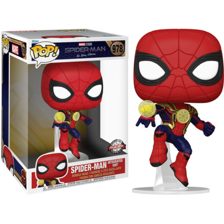 SPIDER-MAN INTEGRATED SUIT SUPER OVERSIZED / SPIDER-MAN NO WAY HOME / FIGURINE FUNKO POP / EXCLUSIVE SPECIAL EDITION