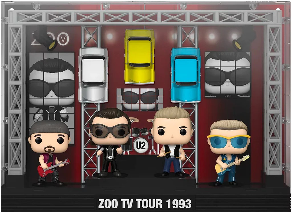 Figurine U2 Zoo Tv Tour 1993 / U2 / Funko Pop Moments 05