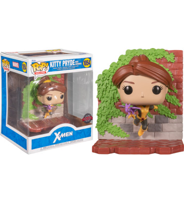 KITTY PRYDE WITH LOCKHEED / X-MEN / FIGURINE FUNKO POP / EXCLUSIVE SPECIAL EDITION
