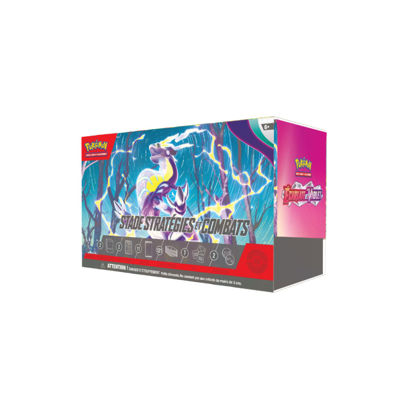 COFFRET STADE STRATEGIES ET COMBATS ECARLATE ET VIOLET / CARTE POKEMON VF