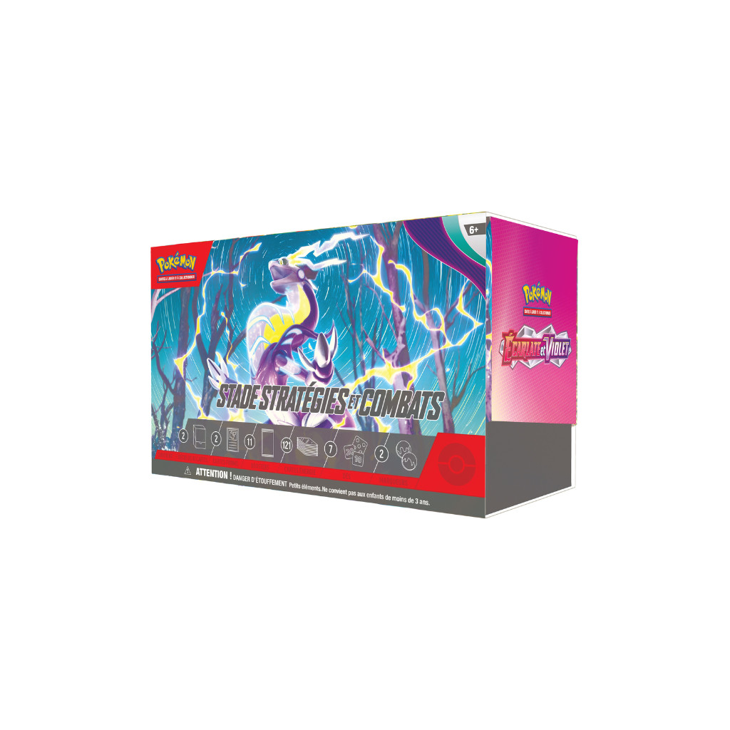 Pokémon - Coffret Stade Stratégies et Combats EV01 : Écarlate et Violet FR  - Cdiscount Jeux - Jouets