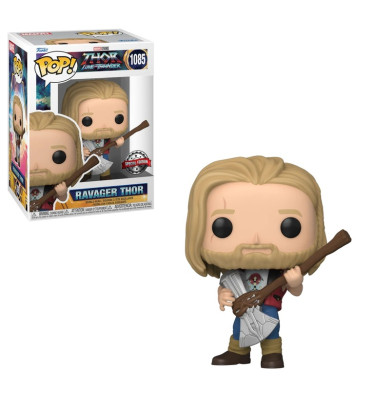 RAVAGER THOR / THOR LOVE AND THUNDER / FIGURINE FUNKO POP / EXCLUSIVE ENTERTAINMENT EARTH