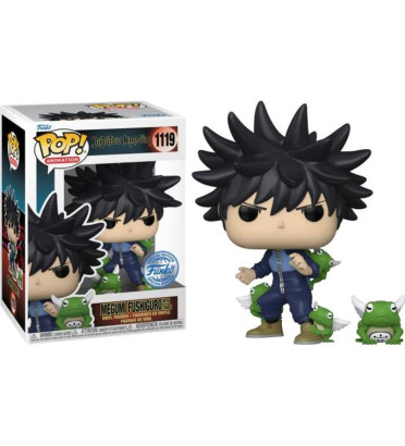 MEGUMI FUSHIGURO WITH TOADS / JUJUTSU KAISEN / FIGURINE FUNKO POP / EXCLUSIVE SPECIAL EDITION