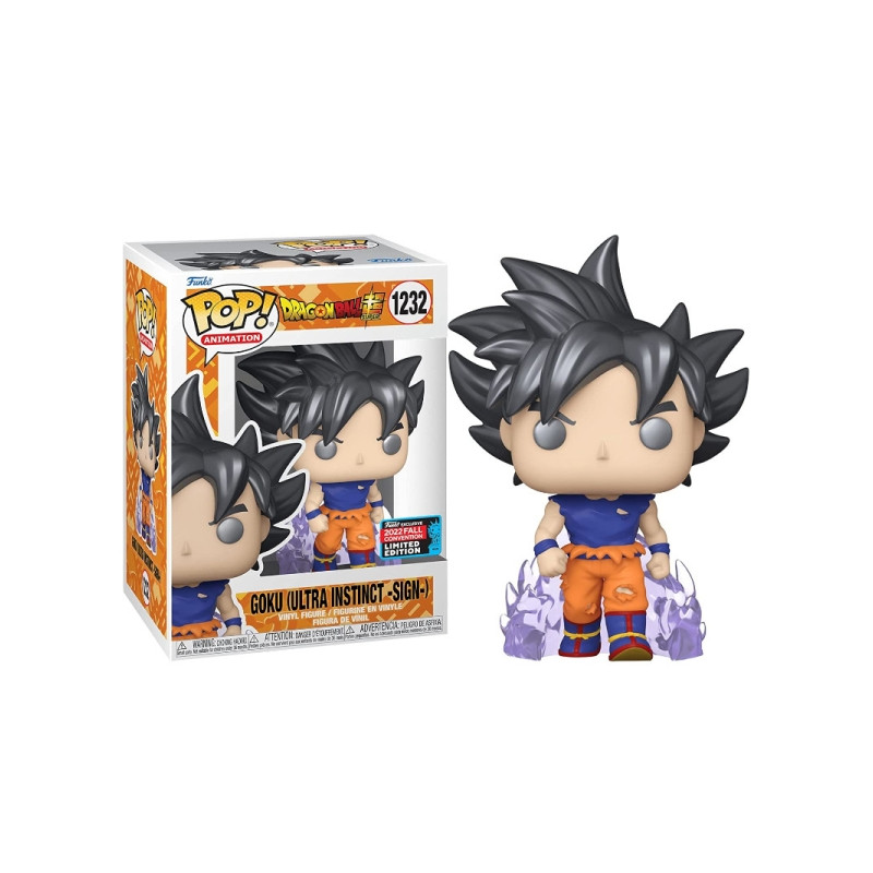 GOKU ULTRA INSTINCT SIGN / DRAGON BALL SUPER / FIGURINE FUNKO POP / EXCLUSIVE NYCC 2022