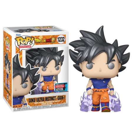 GOKU ULTRA INSTINCT SIGN / DRAGON BALL SUPER / FIGURINE FUNKO POP / EXCLUSIVE NYCC 2022