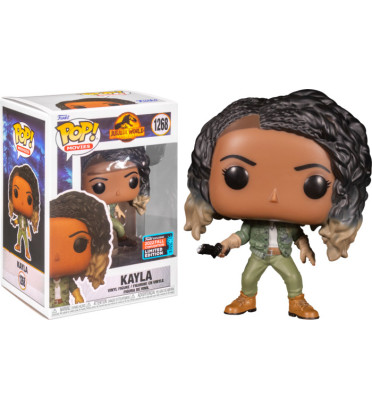 KAYLA / JURASSIC WORLD DOMINION / FIGURINE FUNKO POP / EXCLUSIVE NYCC 2022 KAYLA / JURASSIC WORLD DOMINION / FIGURINE FUNKO POP / EXCLUSIVE NYCC 2022